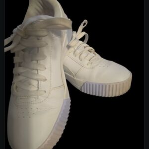 Puma Women's White Athletic Shoes